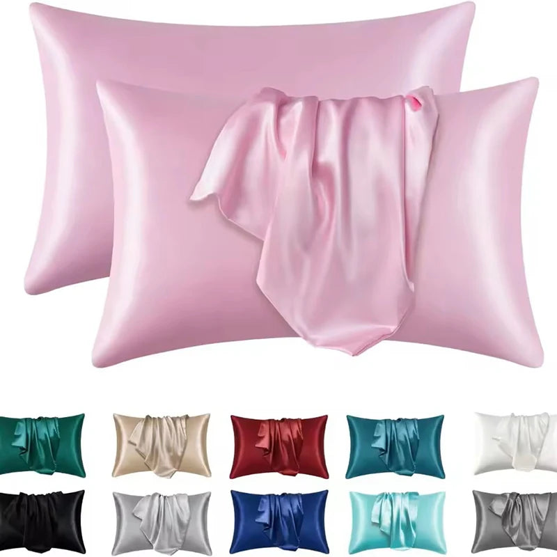 Luxury Satin Pillowcase - Hair & Skin Beauty Sleep Essential