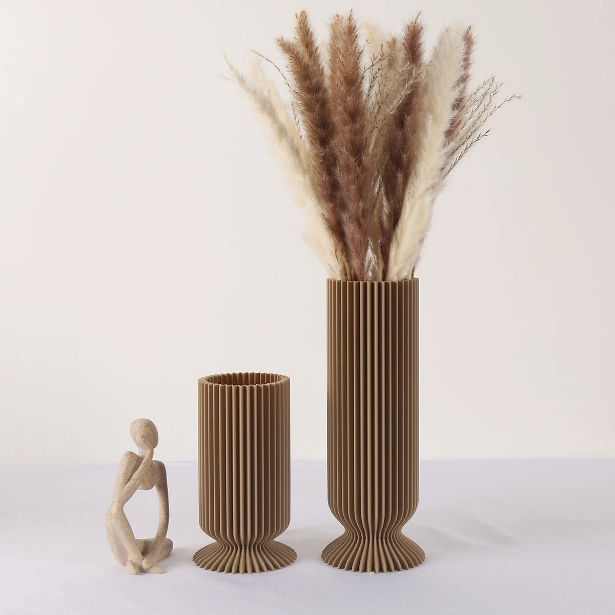 Modern Sculptural Vase - Minimalist Centerpiece