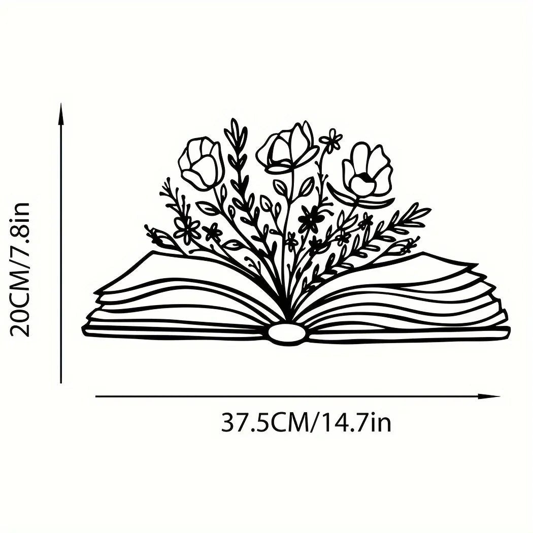 Metal Wall Art Sculpture — Handcrafted Floral & Abstract Designs for Home Decor (10 Styles)