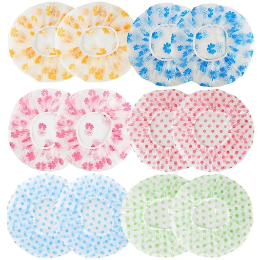 Waterproof Shower Cap - Thickened EVA Matte Design for Hair Protection