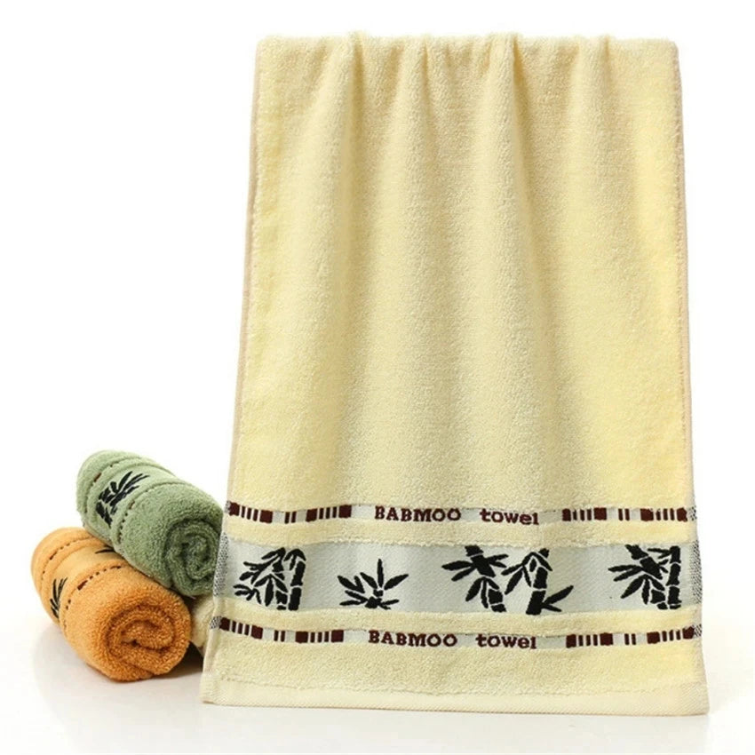 Bamboo Fiber Bath Towel Set — Soft, Quick-Dry & Absorbent Towels for Face & Body (1, 4 & 6 Piece)