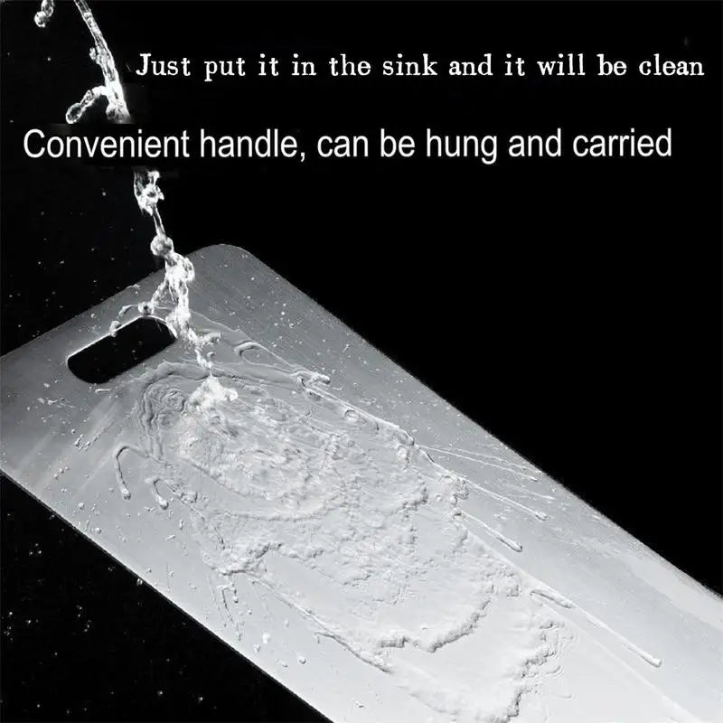 Premium Stainless Steel Cutting Board - Food Grade 304 Steel