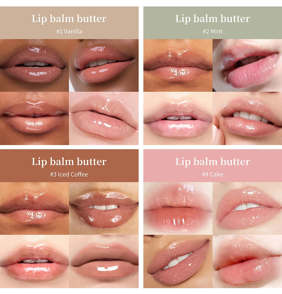Lakerain Moisturizing Lip Butter Balm – Glossy Hydrating Finish