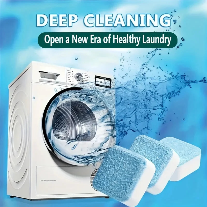 Washing Machine Cleaner Tablets - Lemon Scent