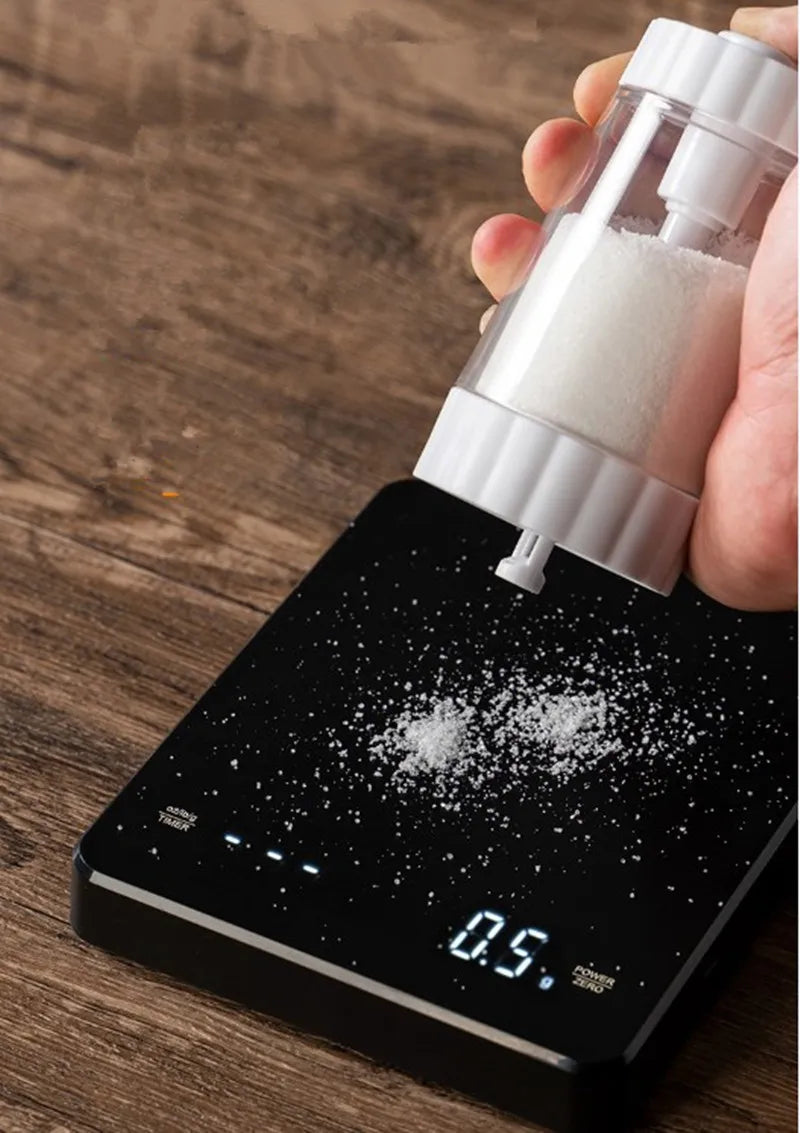 Glass Spice Jars with Shaker Lids - Kitchen Seasoning Organizer Set