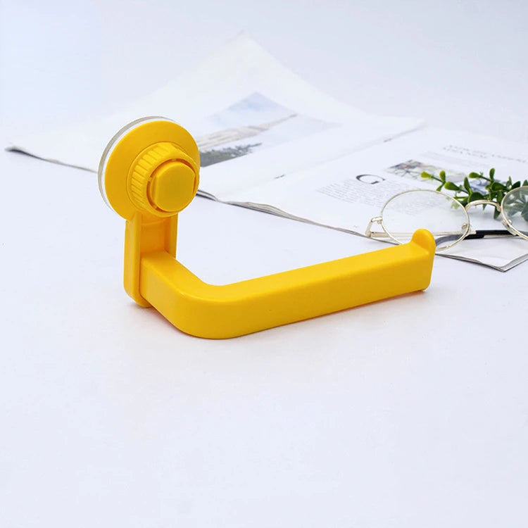 1PC Perforated Free Paper Towel Rack In Bathroom Wall Mounted Paper Reel In Kitchen Suction Cup Paper Reel In Toilet