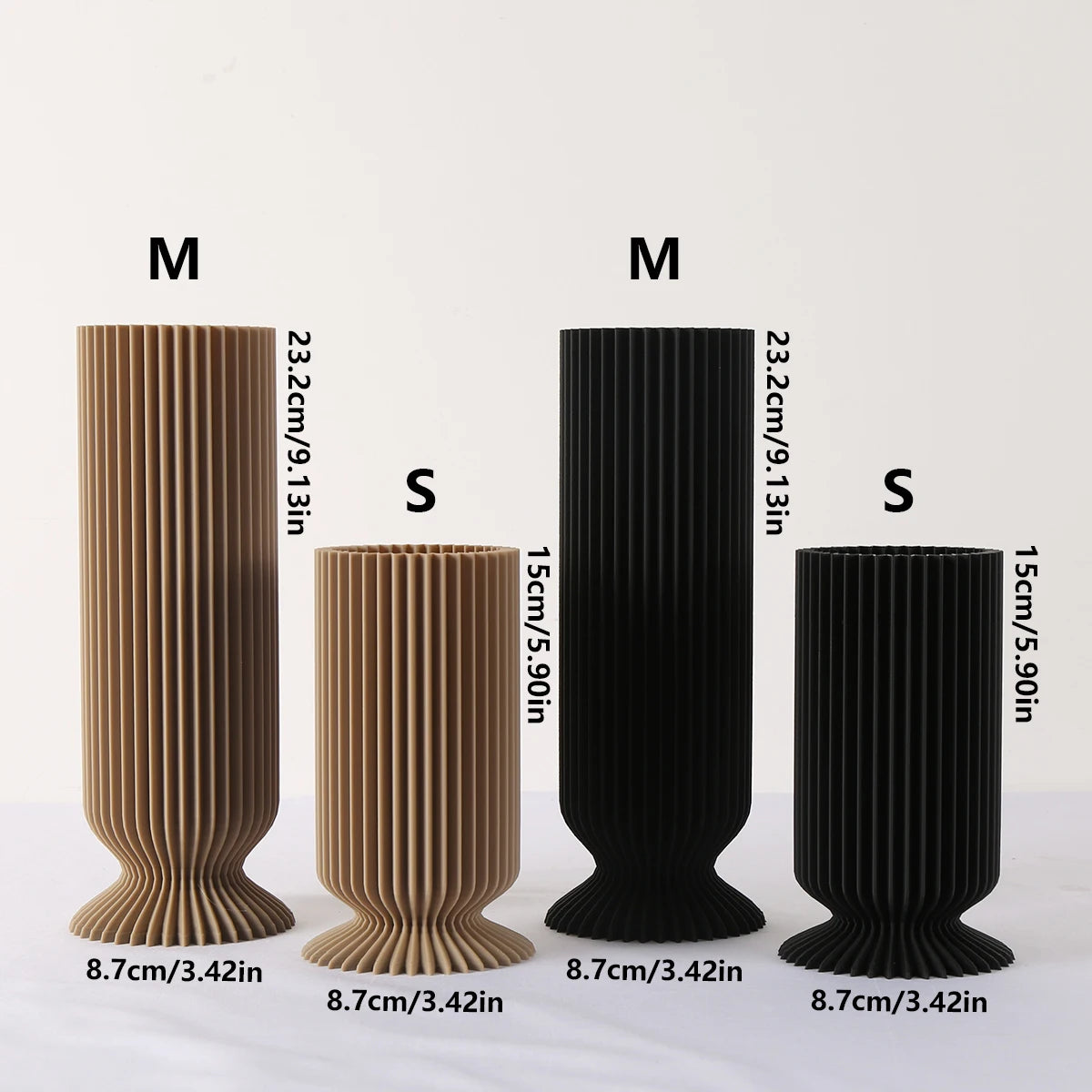 Modern Sculptural Vase - Minimalist Centerpiece