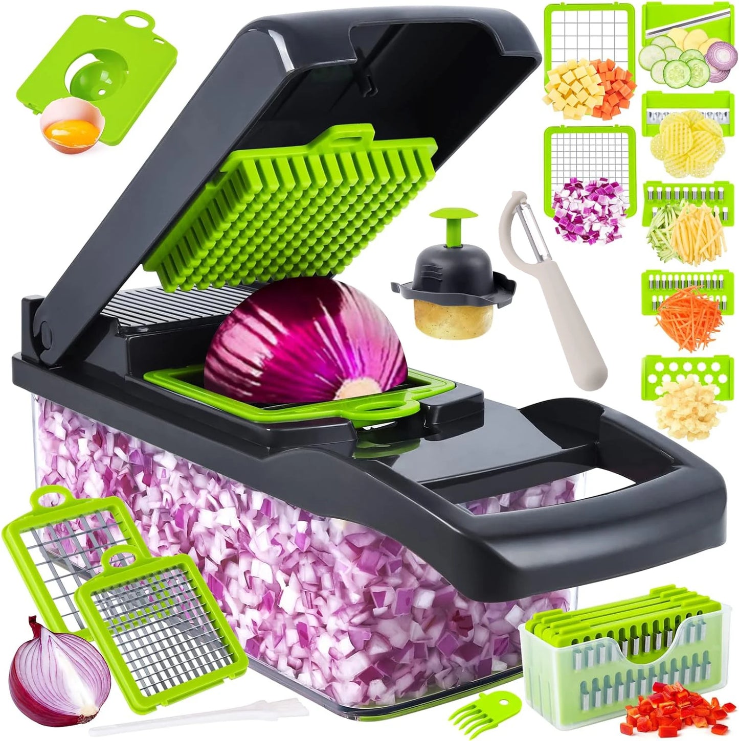 16-in-1 Pro Kitchen Slicer & Grater
