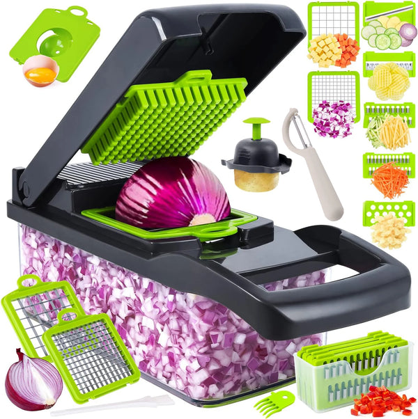 16-in-1 Pro Kitchen Slicer & Grater