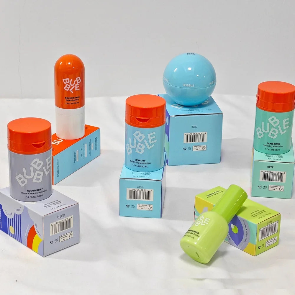 Bubble Skincare Moisturizer 50ml - Hydrating Cream for Normal to Dry Skin