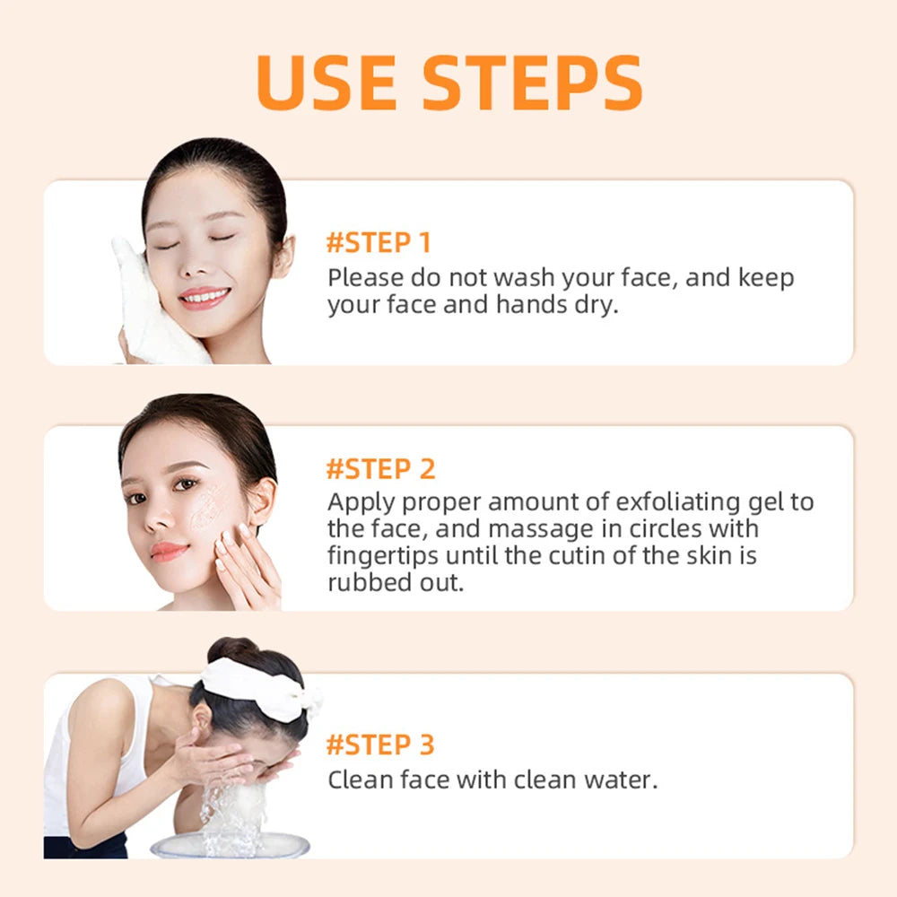 Orange Brightening Exfoliating Gel - Korean Skincare 50g
