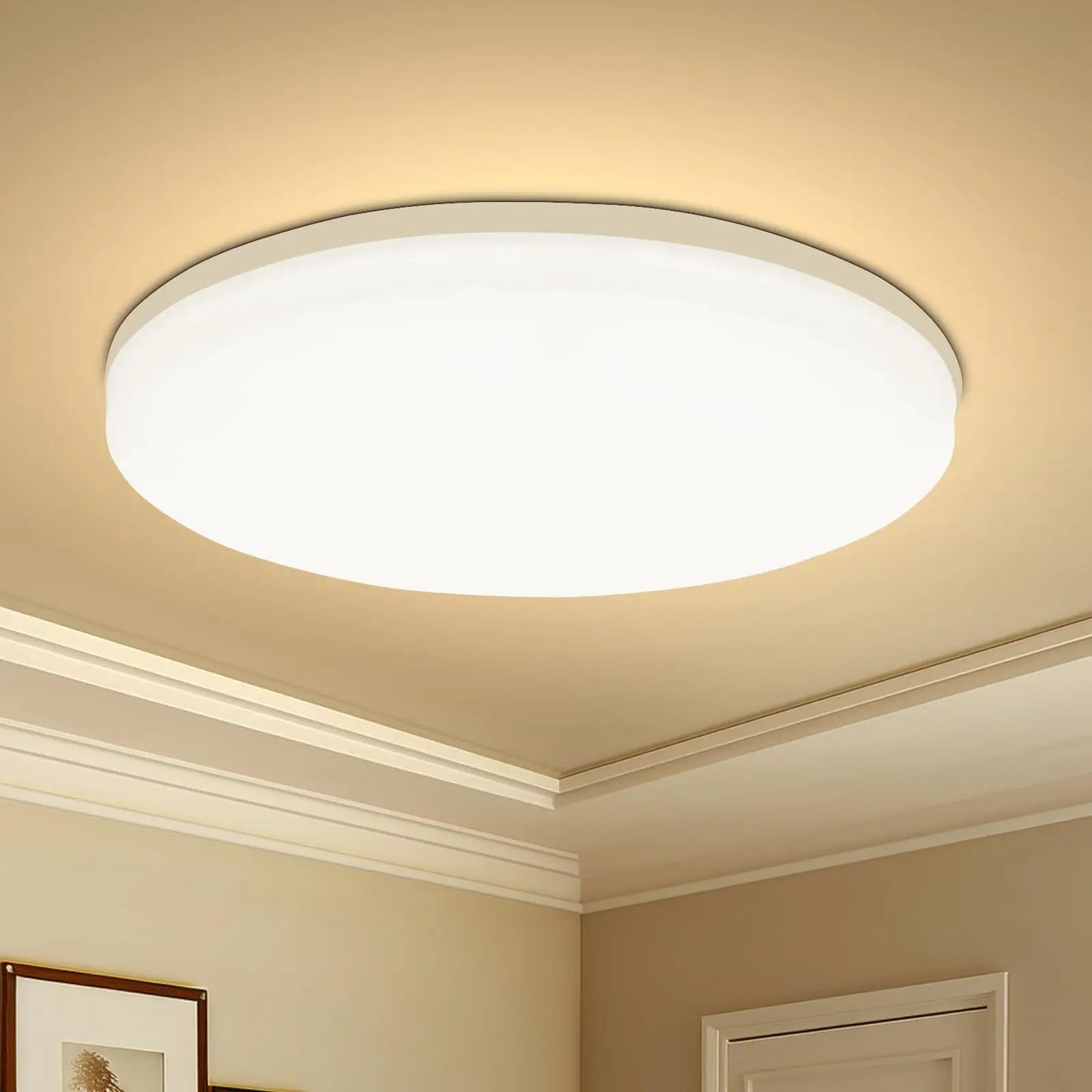 Modern LED Ceiling Light - Round Design 18W-48W Options