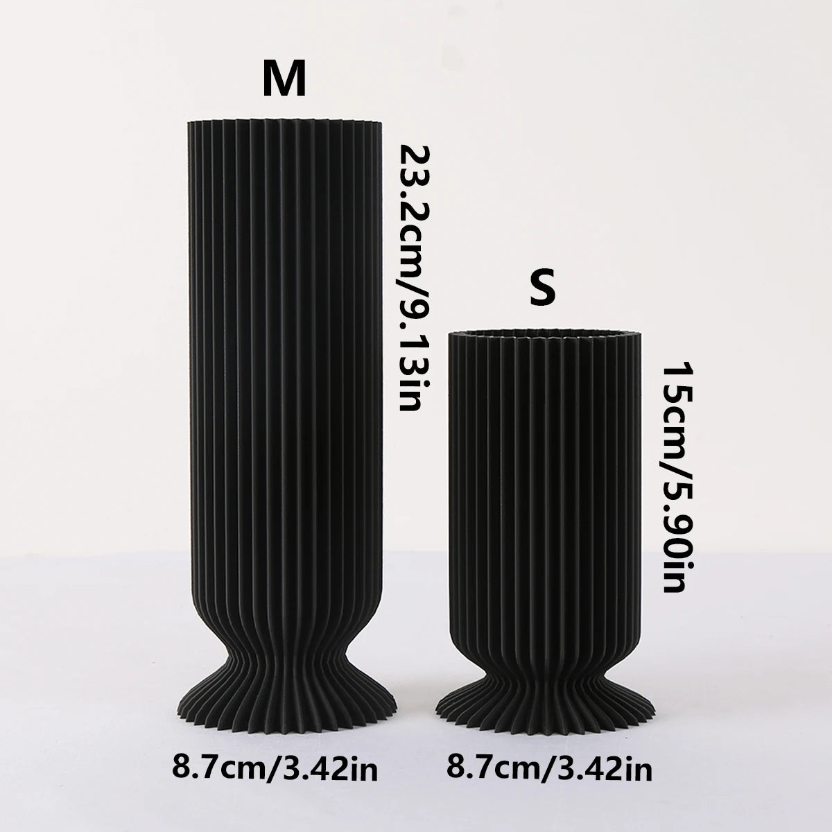 Modern Sculptural Vase - Minimalist Centerpiece