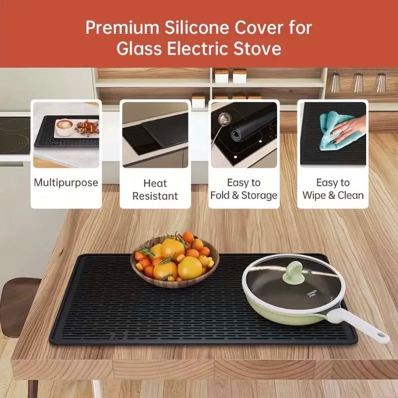 Silicone Covers for Electric Stoves  Ceramic Stove Protector, Heat-Resistant
