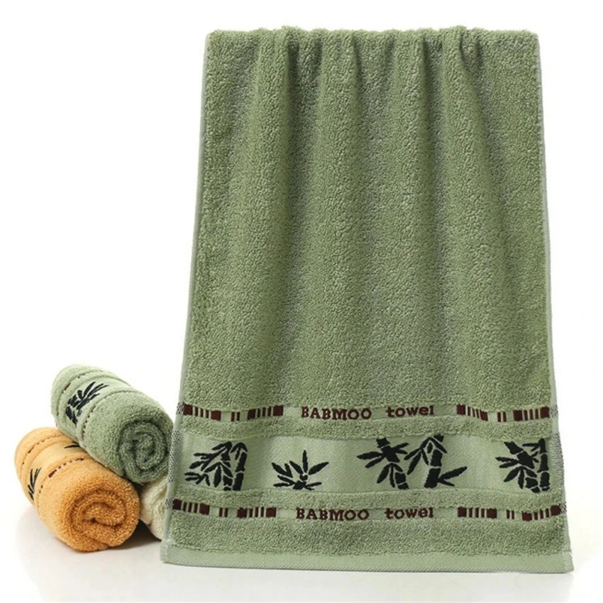 Bamboo Fiber Bath Towel Set — Soft, Quick-Dry & Absorbent Towels for Face & Body (1, 4 & 6 Piece)