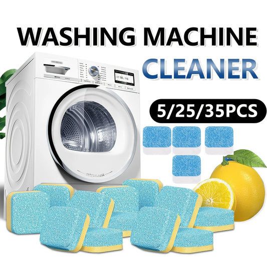 Washing Machine Cleaner Tablets - Lemon Scent