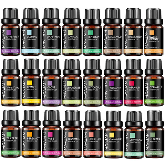 MAYJAM Essential Oils 10ML - Premium Aromatherapy Collection