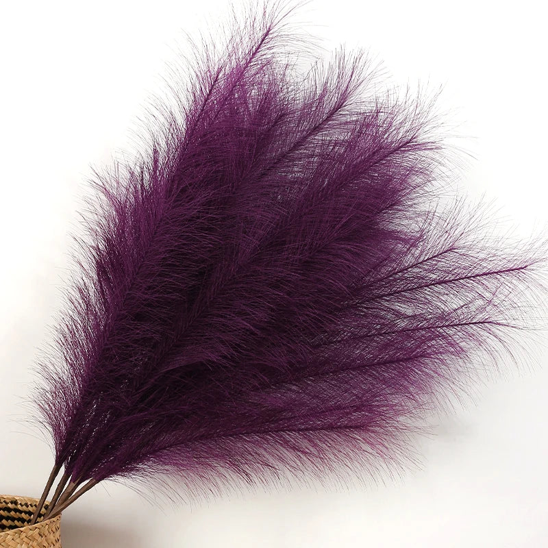Faux Pampas Grass Bouquet - 47" Tall