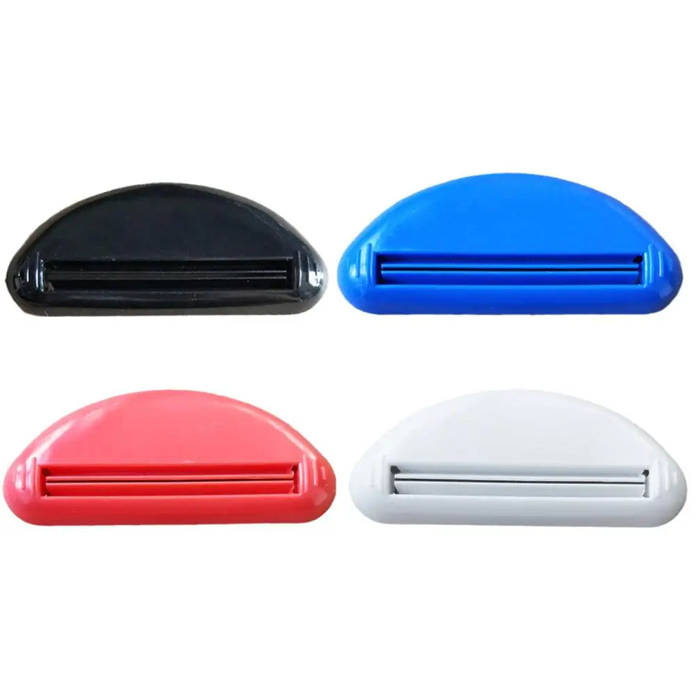 Multifunction Manual Toothpaste Dispenser - Cream Tube Squeezer & Extruding Clip for Bathroom