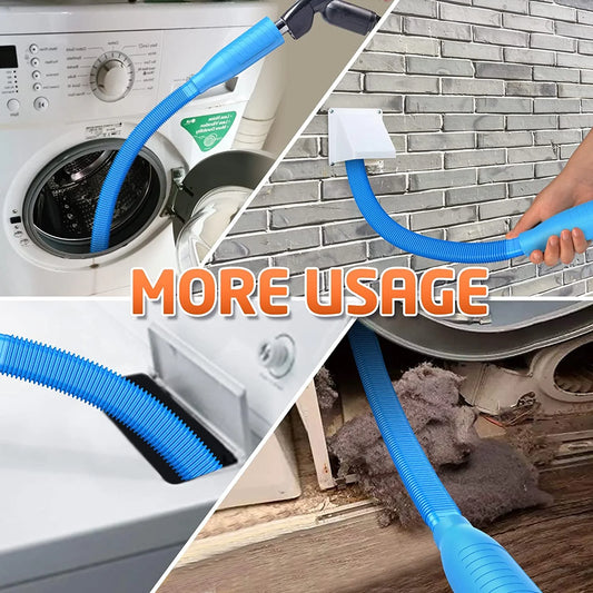 Dryer Vent Cleaning Kit - Prevent Fires & Improve Efficiency