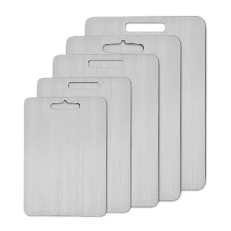 Premium Stainless Steel Cutting Board - Food Grade 304 Steel