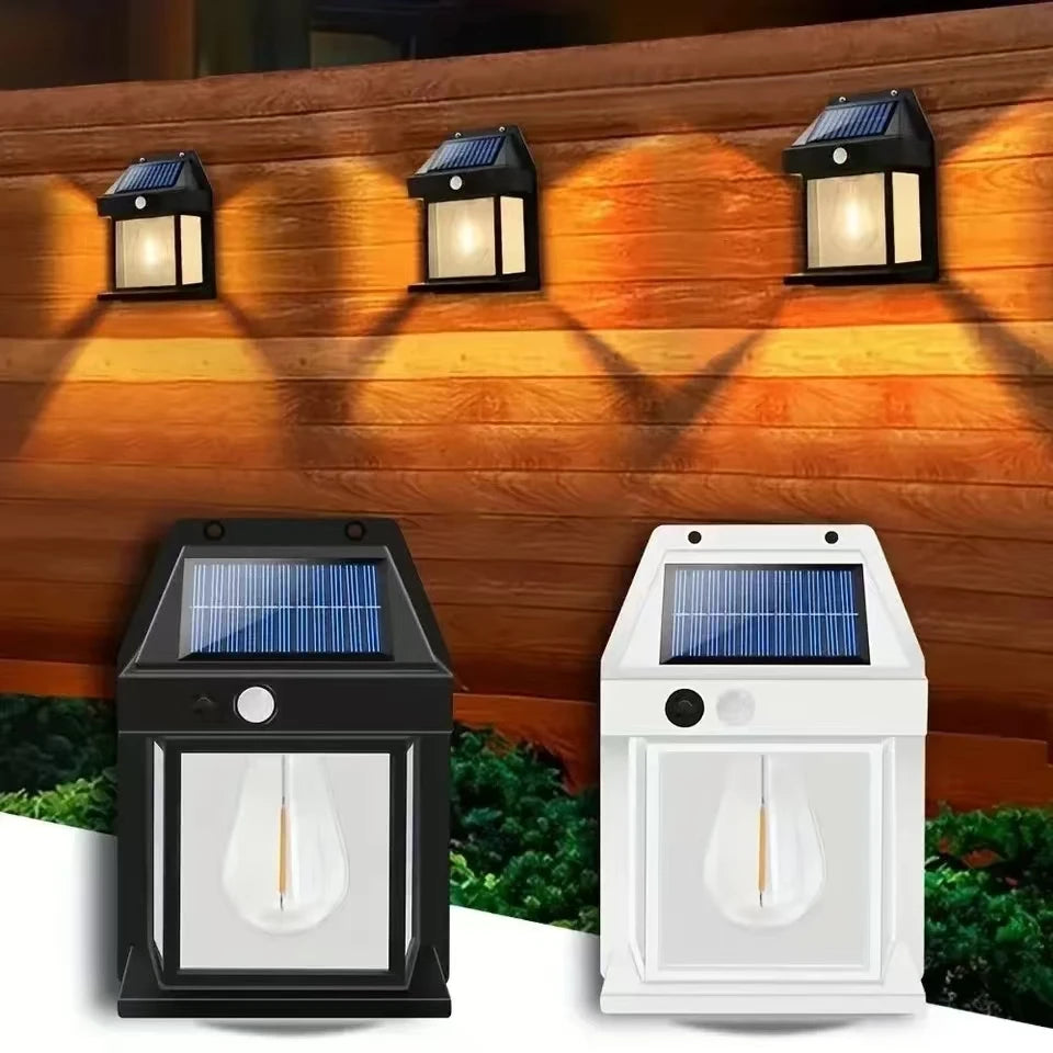 Powerful Outdoor Solar Lamp - Waterproof LED Garden Streetlight for Yard & Pathway Lighting
