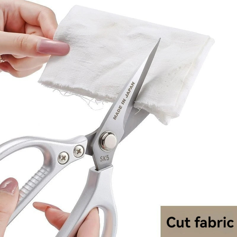 Professional 8.5-Inch Kitchen Scissors - Multi-Functional Food Shears with Ergonomic Handle
