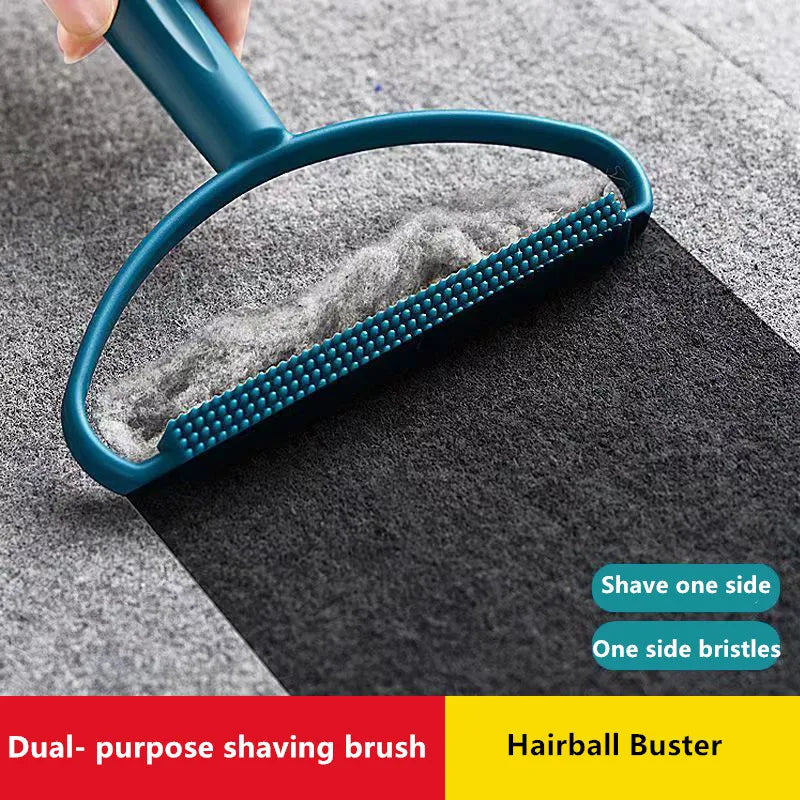 Portable Lint Remover Brush - Manual Fabric Shaver for Clothes, Furniture & Upholstery