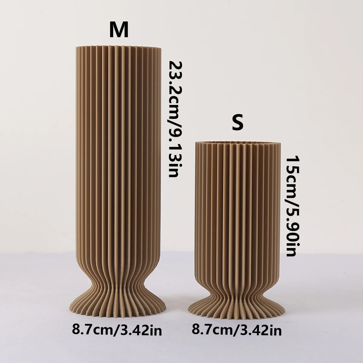 Modern Sculptural Vase - Minimalist Centerpiece