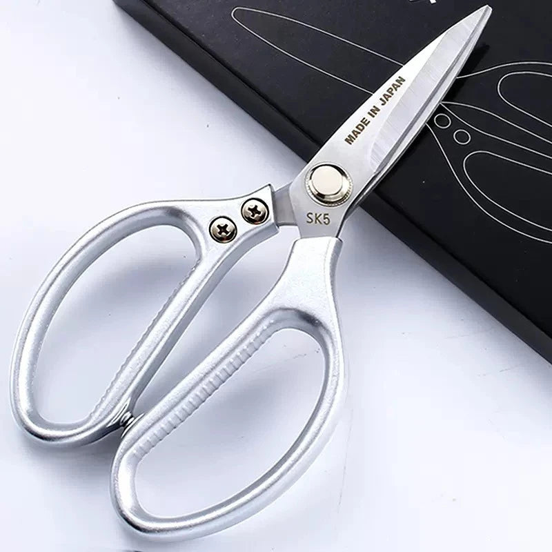 Professional 8.5-Inch Kitchen Scissors - Multi-Functional Food Shears with Ergonomic Handle