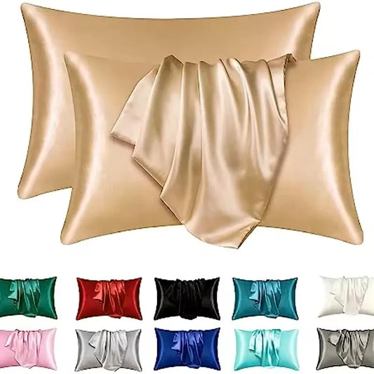 Luxury Satin Pillowcase - Hair & Skin Beauty Sleep Essential