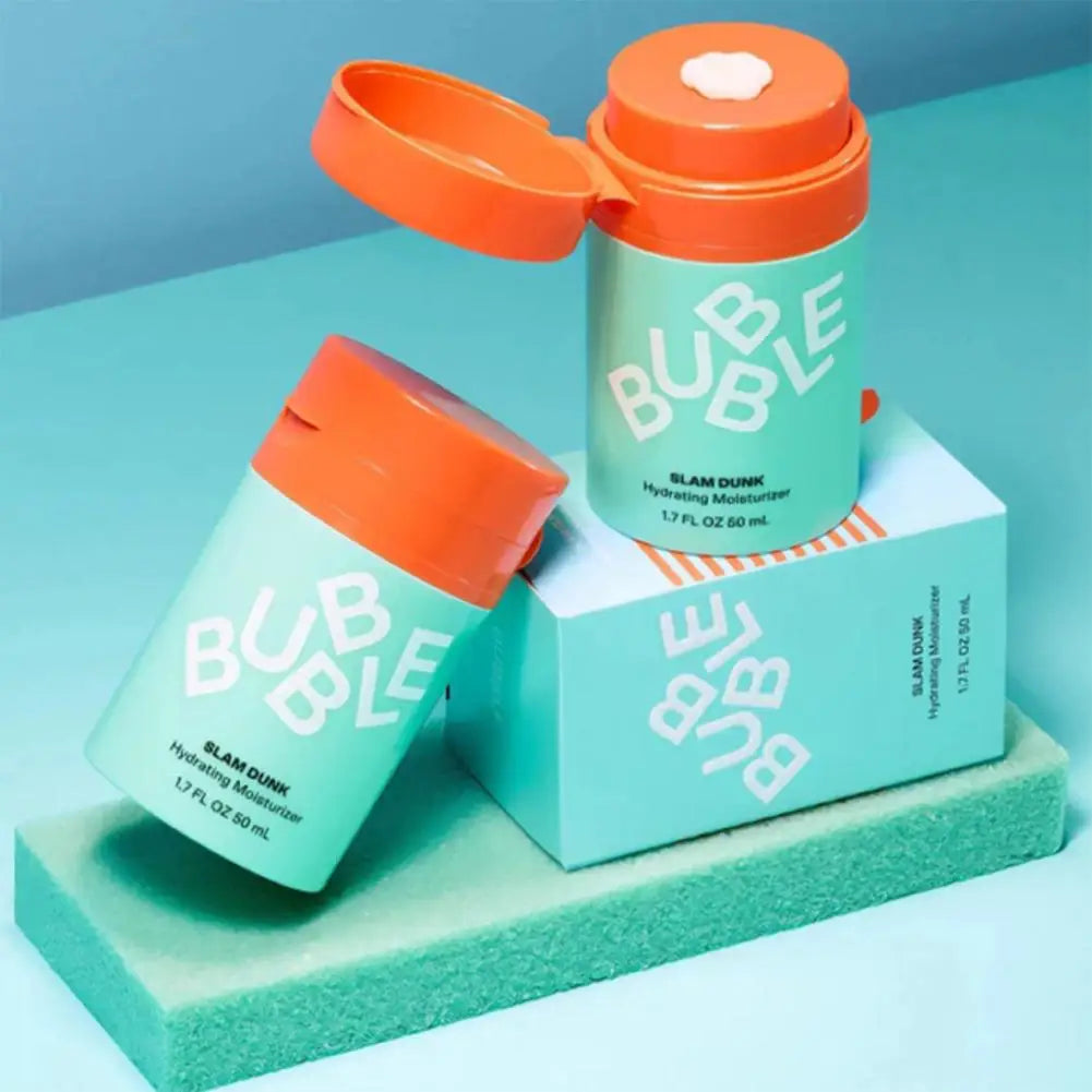 Bubble Skincare Moisturizer 50ml - Hydrating Cream for Normal to Dry Skin