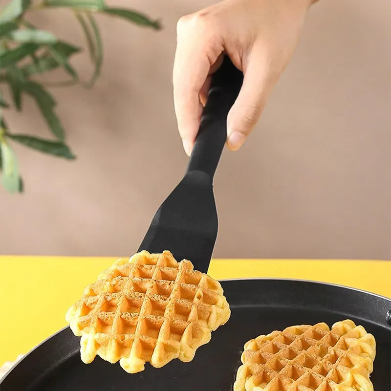 Silicone Frying Spatula - Non-Stick Kitchen Turner for Pancakes, Eggs & Steak (7 Colors)