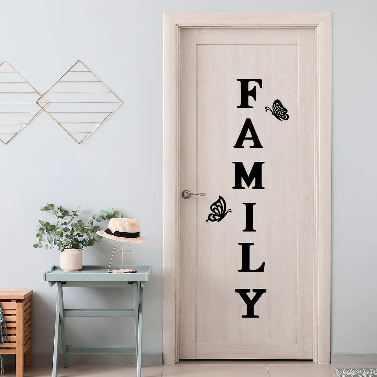 3D Mirror Wall Stickers - Removable Acrylic Letter Decals for Home Décor