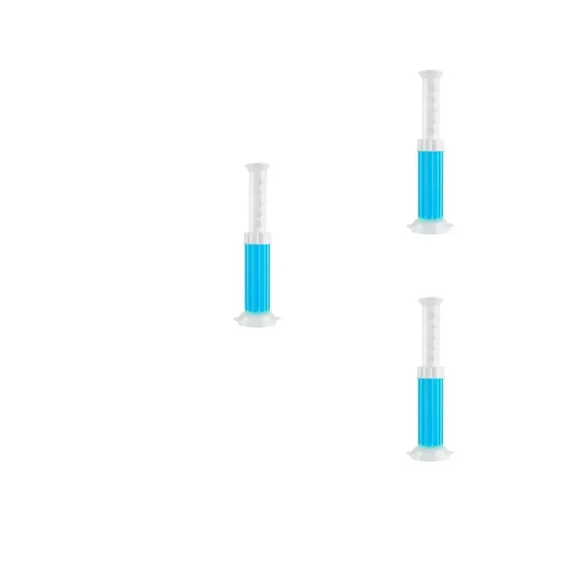 Rainbow Flower Toilet Bowl Cleaner Sticks Color Deodorizing Gel Dissolving Tablets