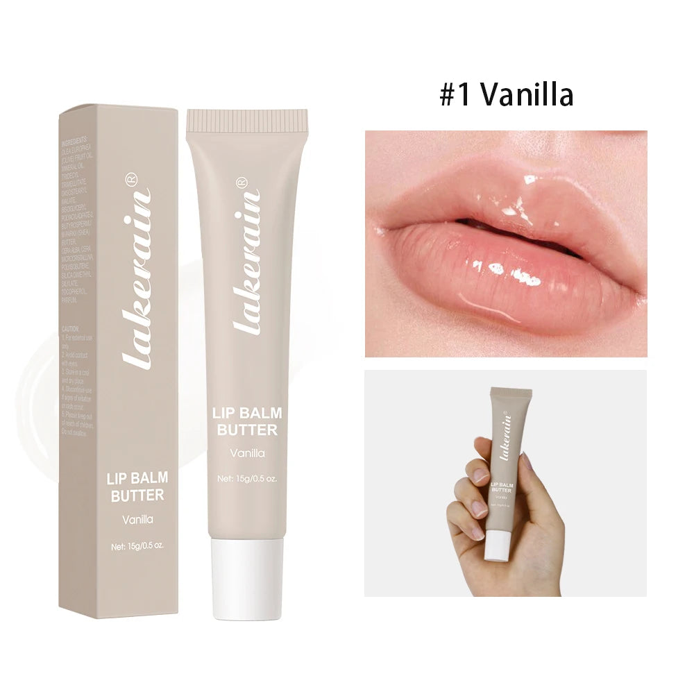 Lakerain Moisturizing Lip Butter Balm – Glossy Hydrating Finish