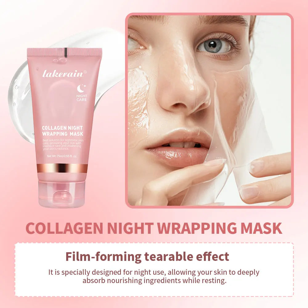 Hydrolyzed Collagen Overnight Face Mask - Anti-Aging Jelly Cream