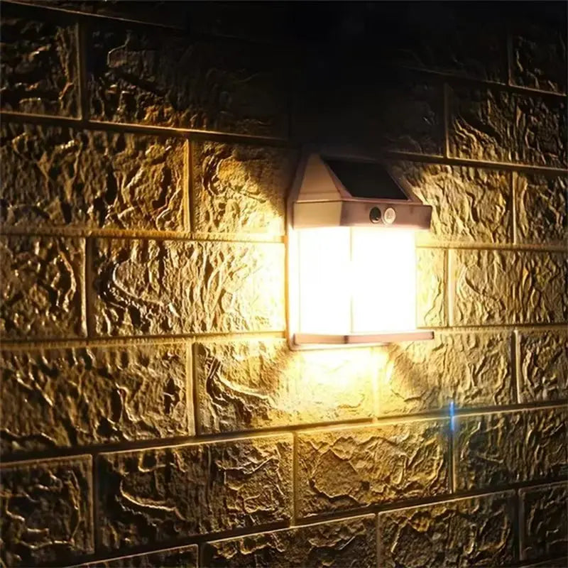 Powerful Outdoor Solar Lamp - Waterproof LED Garden Streetlight for Yard & Pathway Lighting