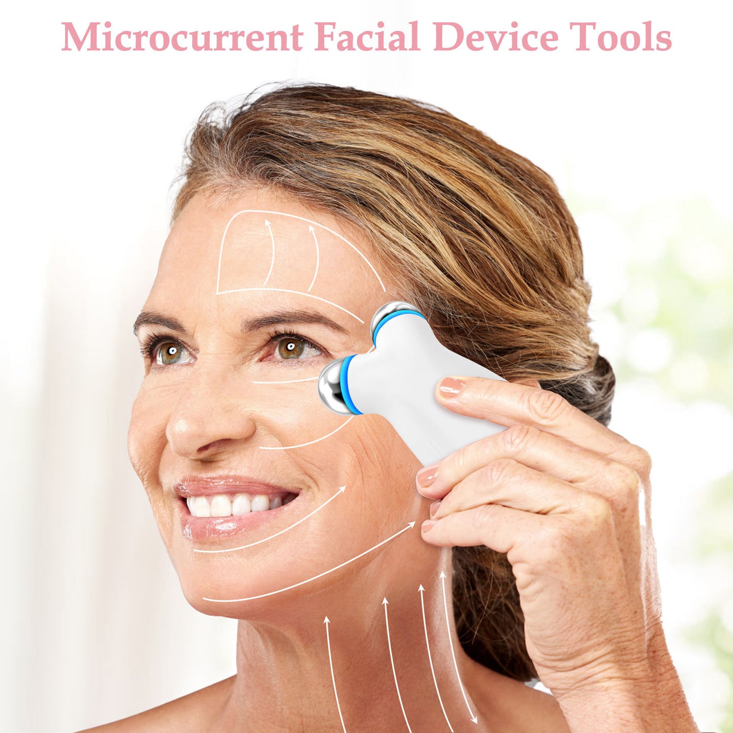 Lift Glow™ Microcurrent Facial Device – Skin Tightening & Sculpting Tool