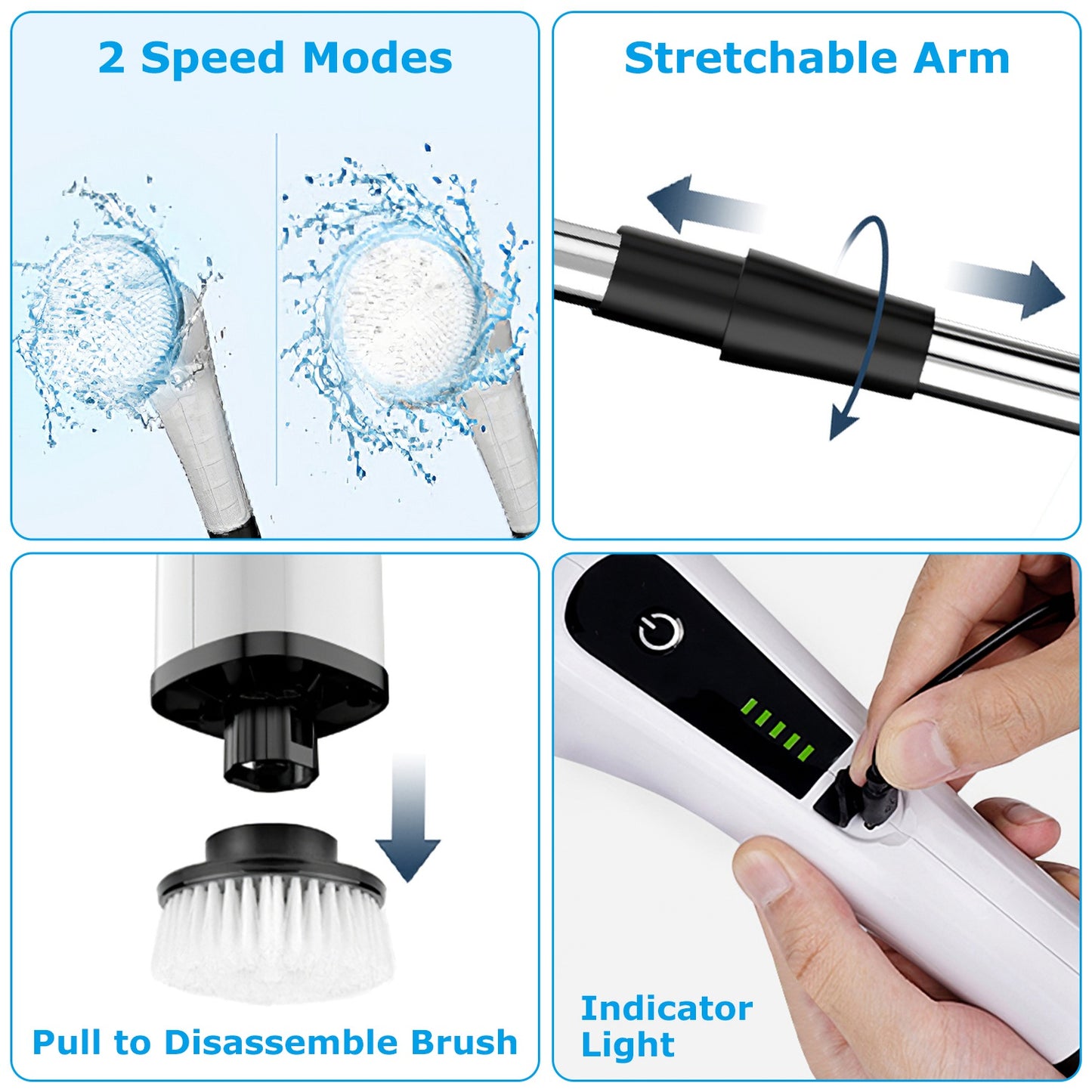 Cordless Spin Scrubber – Deep Clean in Minutes