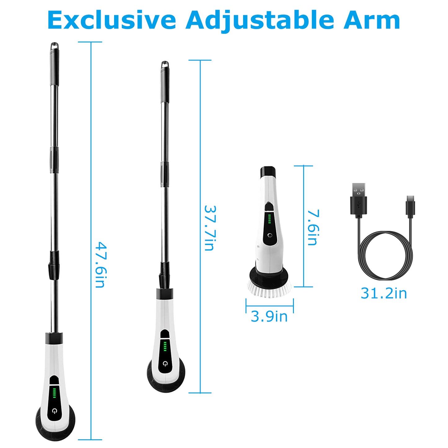 Cordless Spin Scrubber – Deep Clean in Minutes